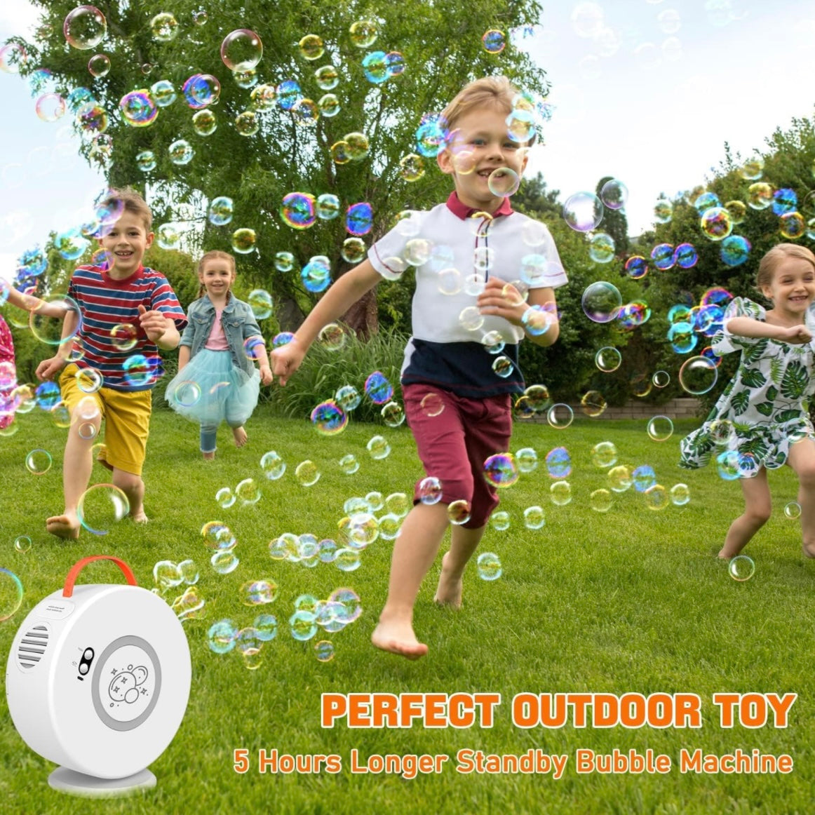 Rotating Bubble Machine