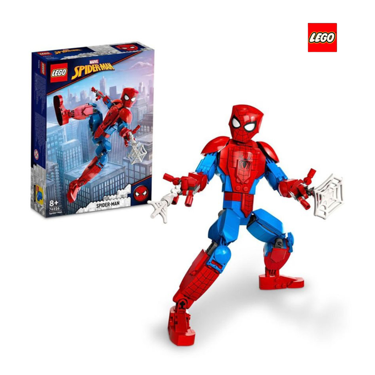 مجسم سبايدر مان من ليجو مارفل