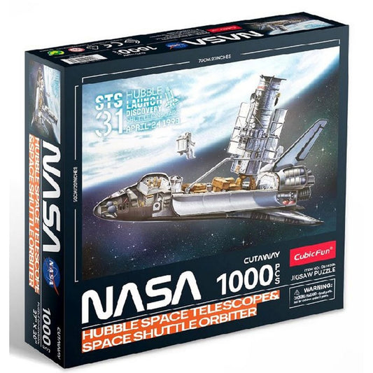 NASA Hubble Space + Discovery Shuttle Puzzle 1000pcs
