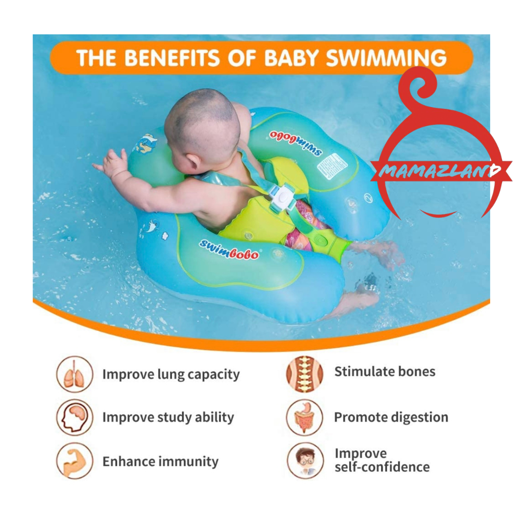 Swimming Inflatable Floater with Sun Canopy