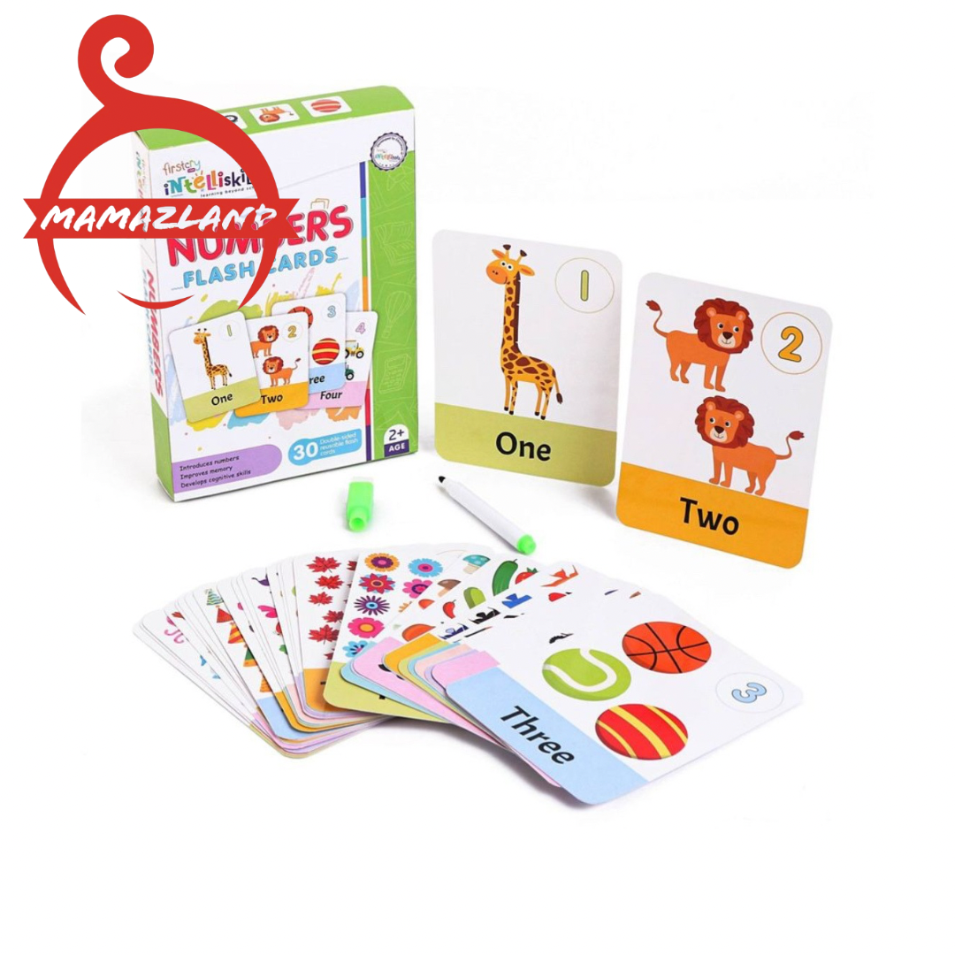 Jumbo Numbers Flash Cards