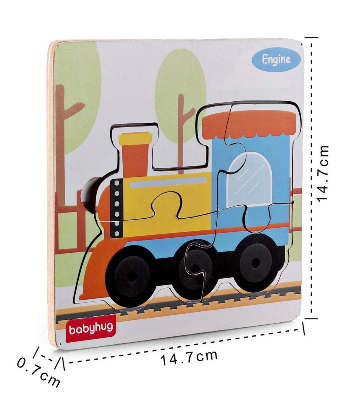 Set of 5 Wooden Puzzles