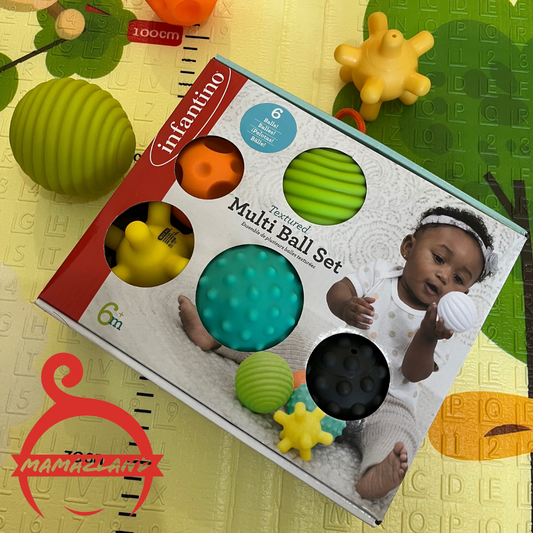 مجموعة كرات متعددة ذات نسيج من إنفانتينو