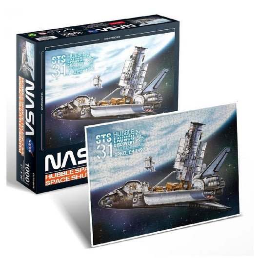 NASA Hubble Space + Discovery Shuttle Puzzle 1000pcs