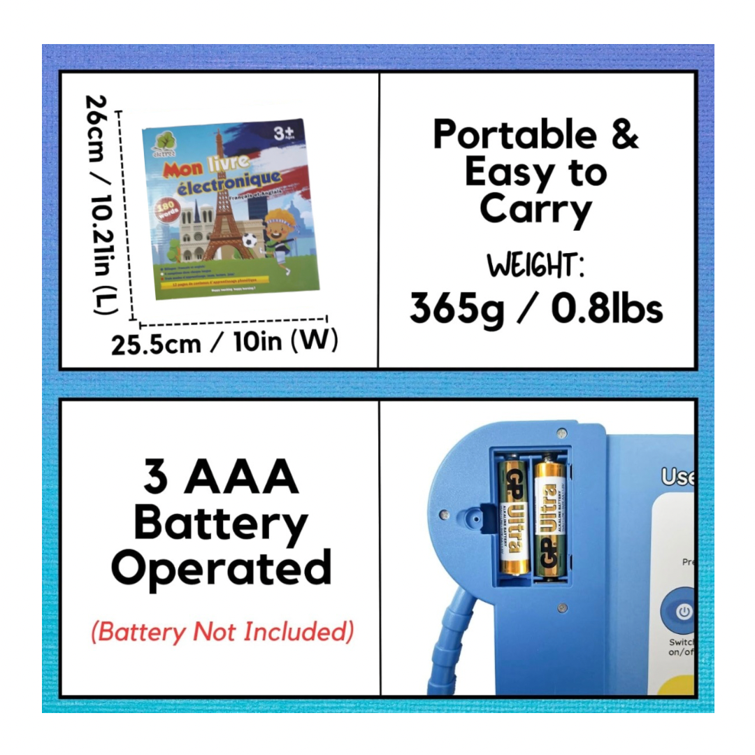 Mon Livre Électronique French-English