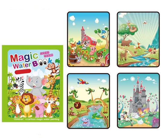 كتاب تلوين مائي