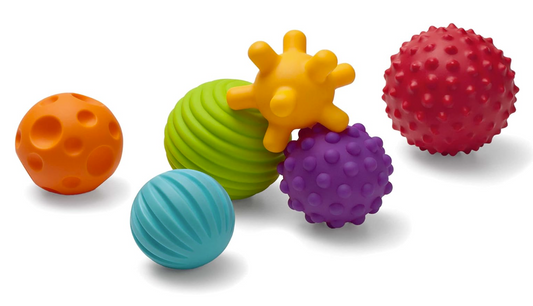 مجموعة كرات متعددة ذات نسيج من إنفانتينو