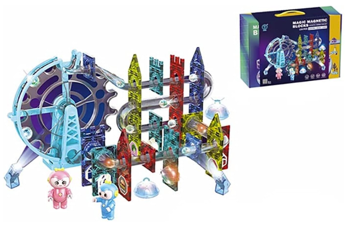 Magic Magnetic Blocks - 120 Pieces