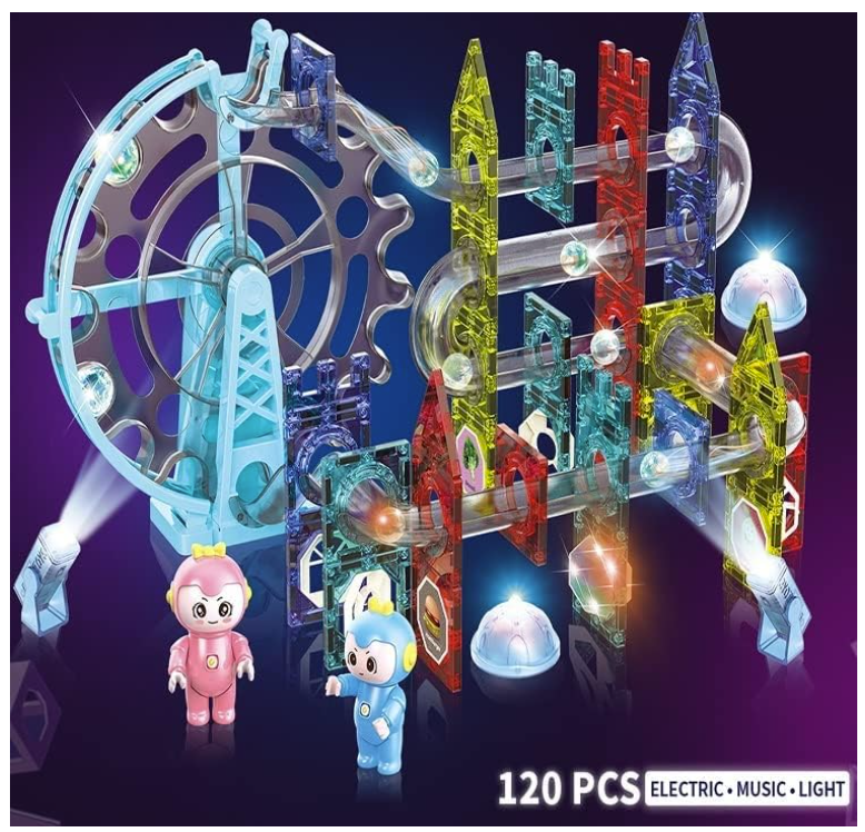 Magic Magnetic Blocks - 120 Pieces