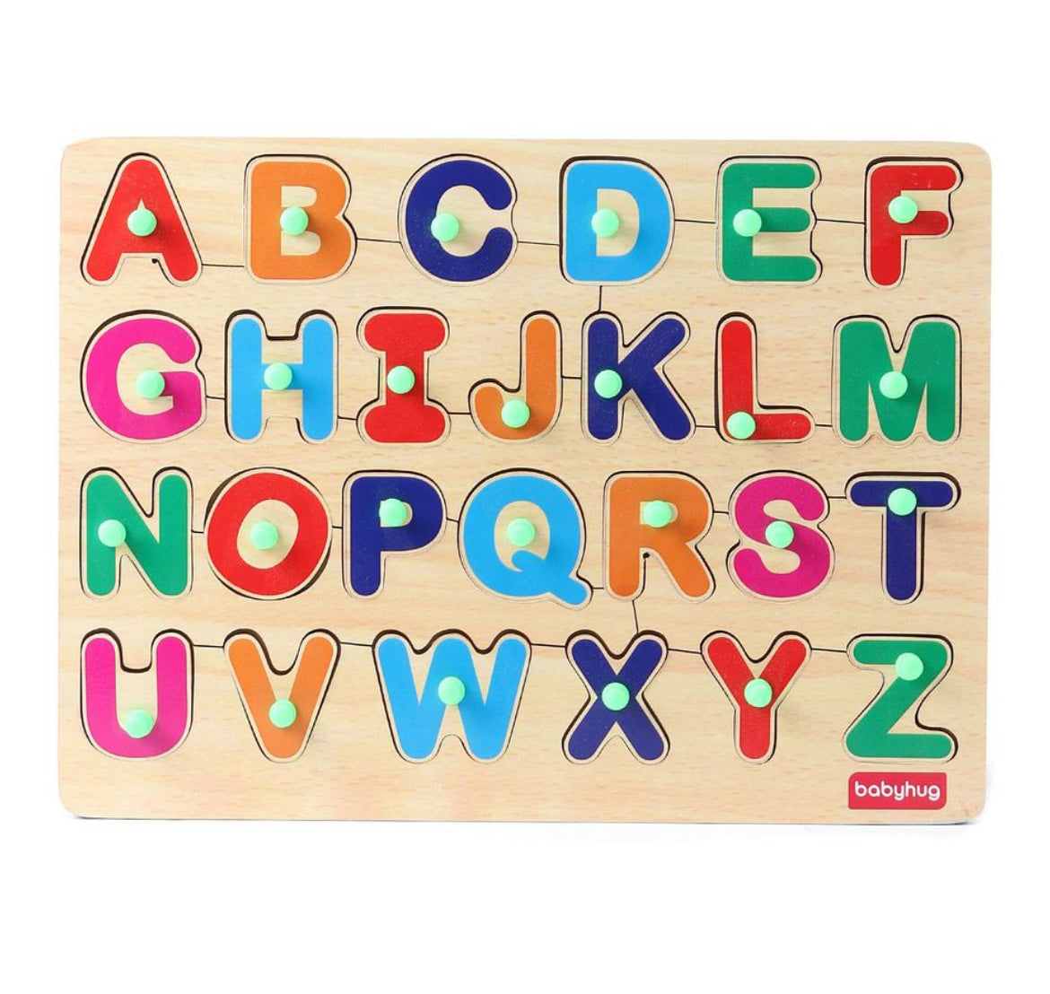 Wooden Puzzle Knob & Peg