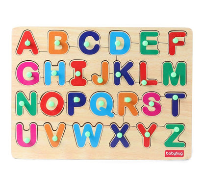 Wooden Puzzle Knob & Peg