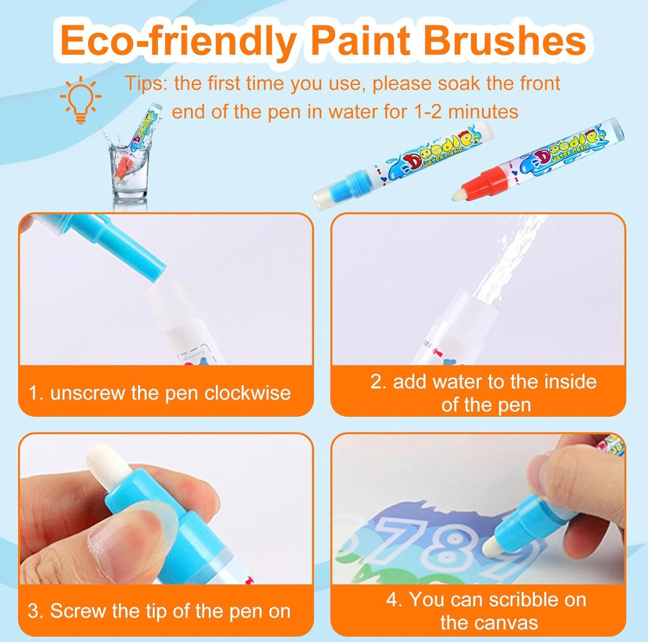 Magical Drawing Water Mat