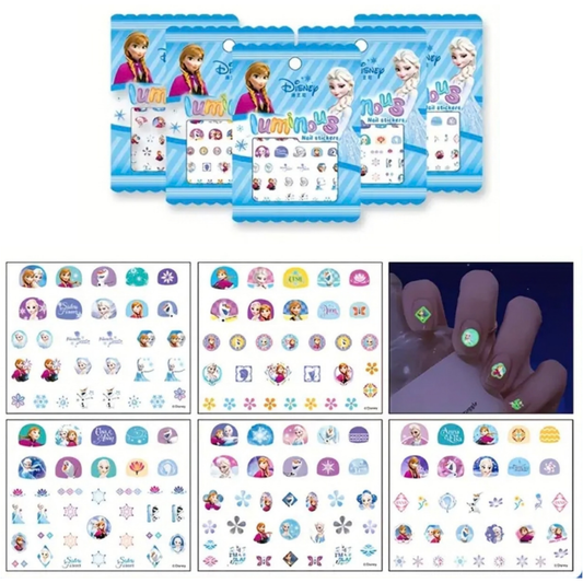 Glow-in-the-dark Luminous Nail Stickers