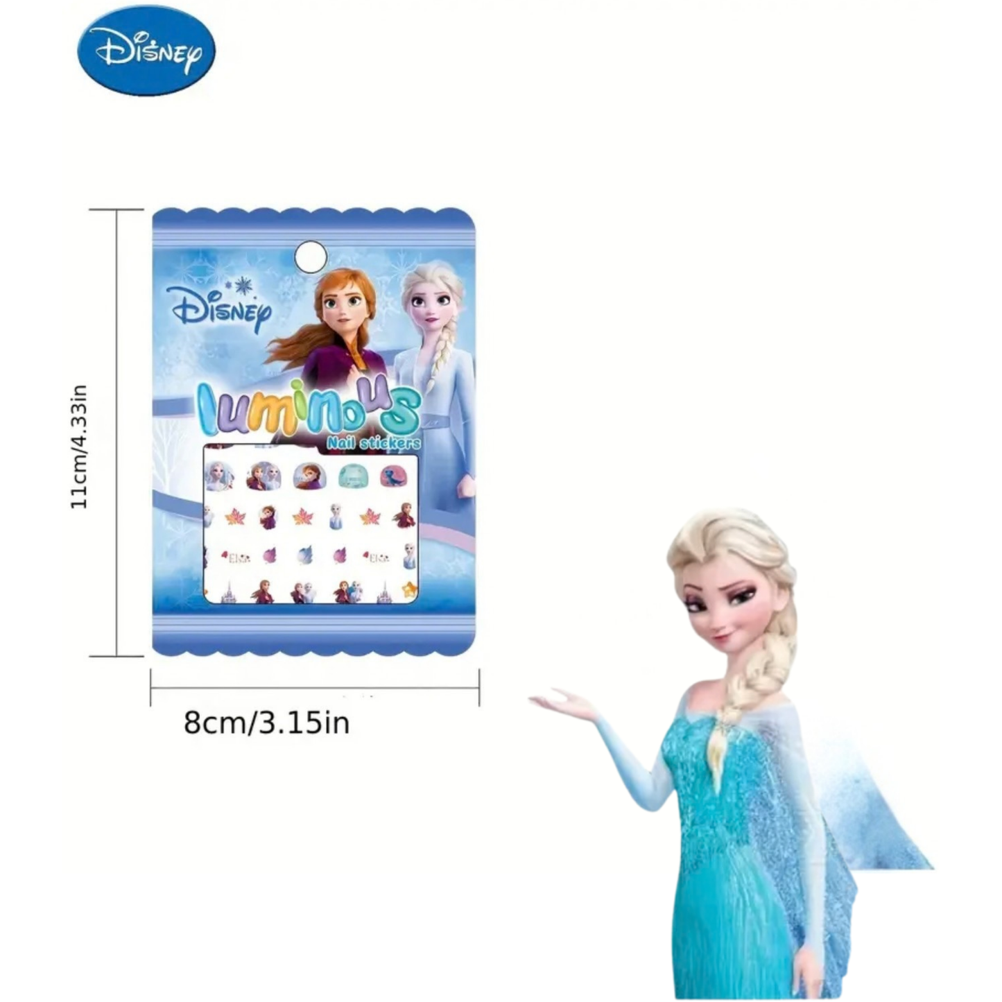 Glow-in-the-dark Luminous Nail Stickers