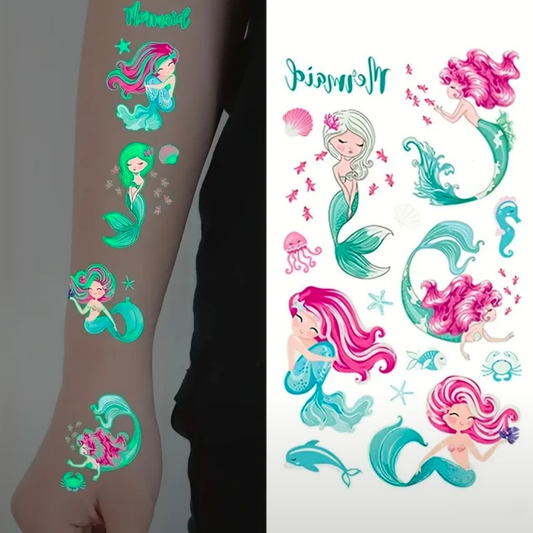 Glow-in-the-dark Luminous Tattoos