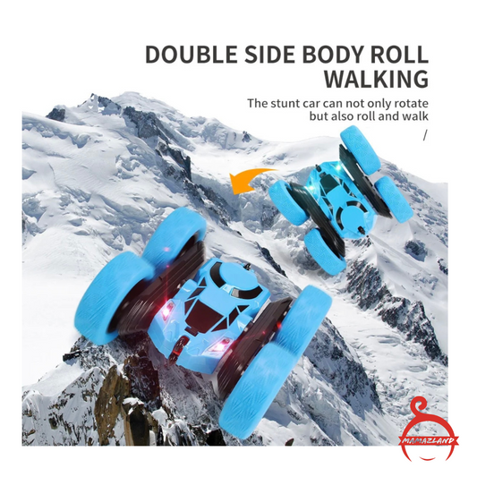 سيارة حركات بهلوانية مع ريموت وساعة