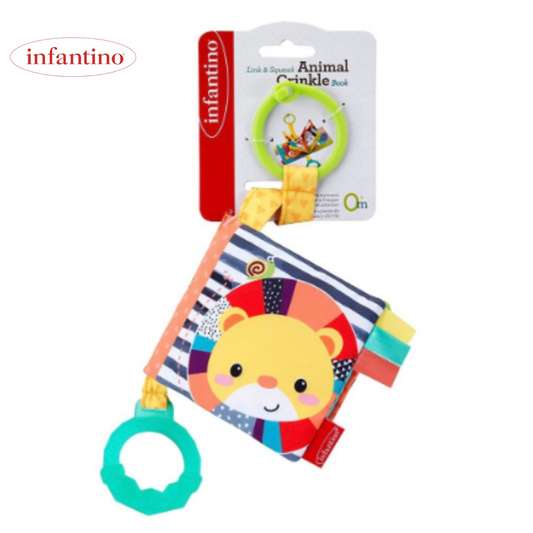 Infantino Link & Crinkle Book