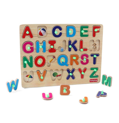 Wooden Puzzle Knob & Peg