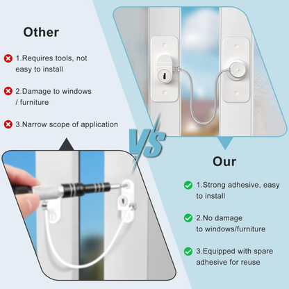 Door Window Safety Lock