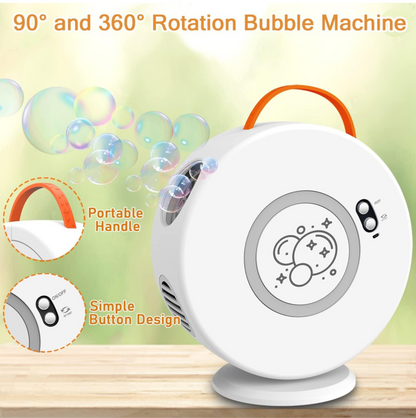 Rotating Bubble Machine
