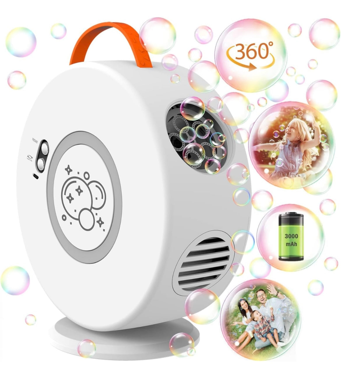 Rotating Bubble Machine