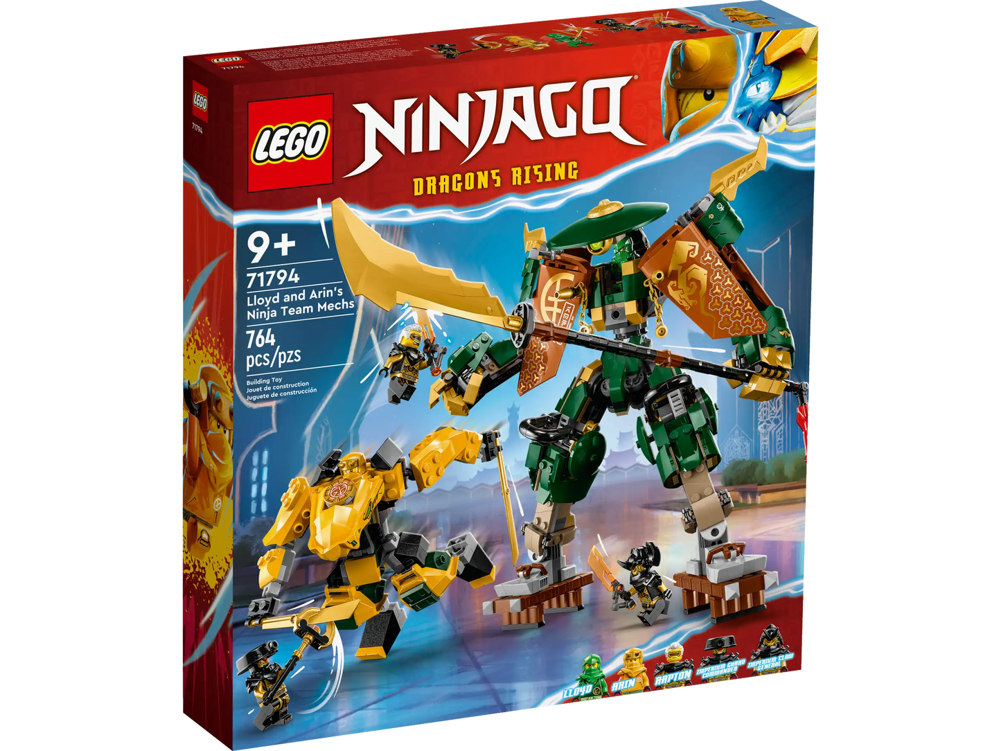 LEGO Ninjago Lloyd & Arin’s Ninja Team Mechs