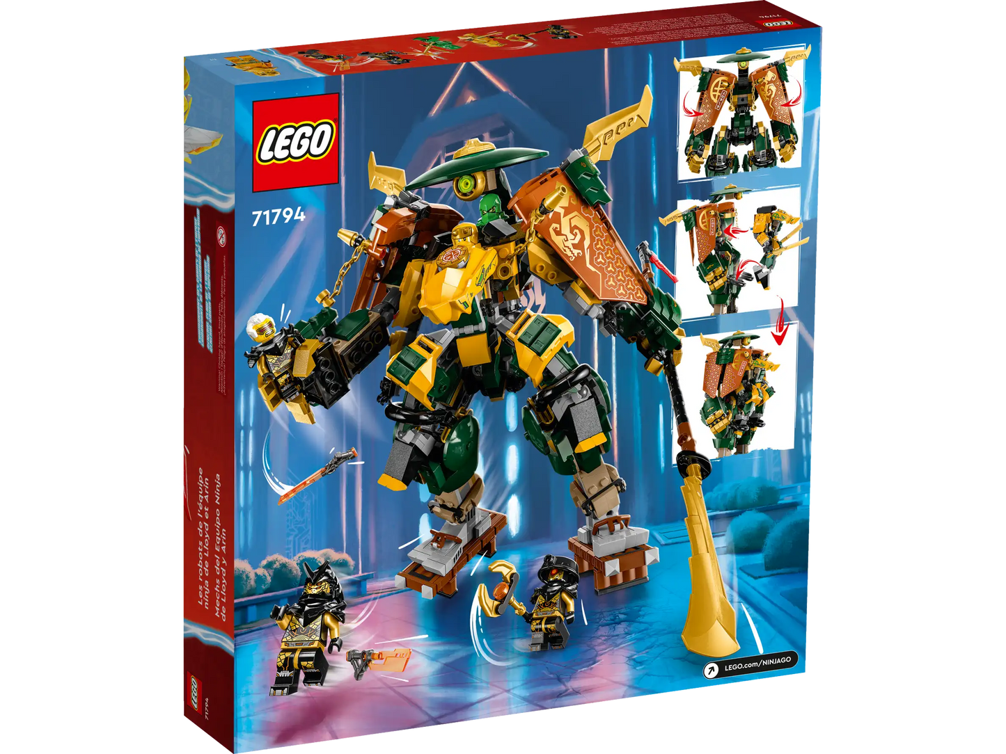LEGO Ninjago Lloyd & Arin’s Ninja Team Mechs