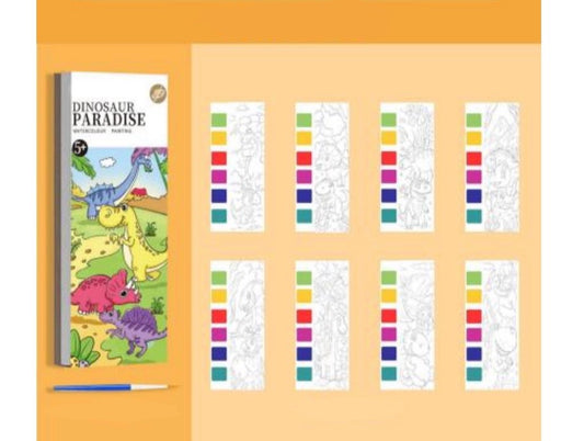 Water Painting Coloring Book